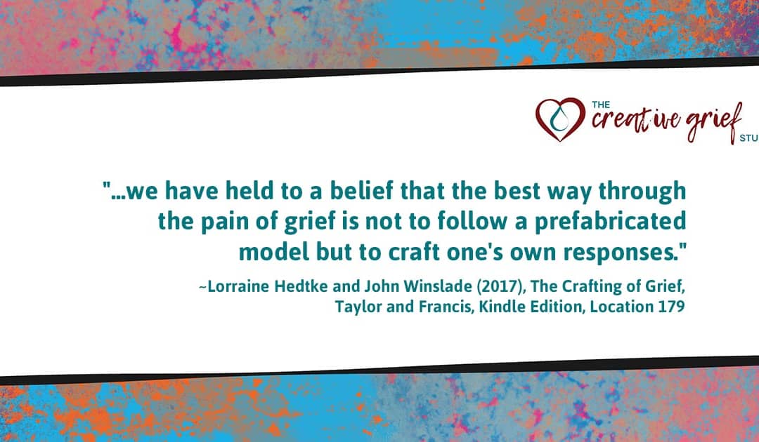 There’s no “one-size-fits-all” way through grief…